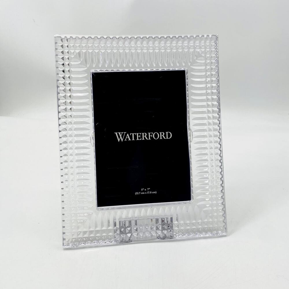 waterford crystal lismore diamond photo frame 5 x 7